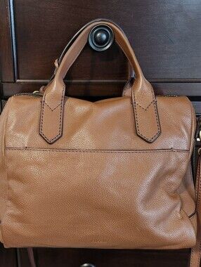 Fossil Leather Satchel